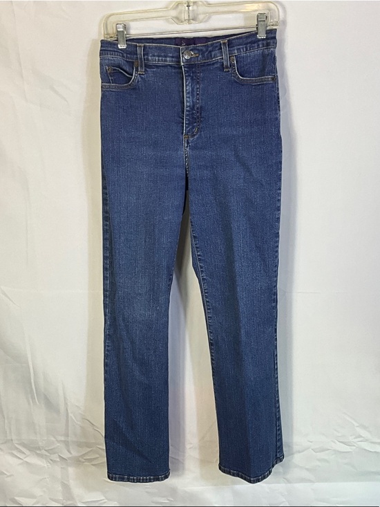 NYDJ Denim - Not Your Daughter’s Jeans 10 Petite High Rise Blue Wash Denim Straight Leg